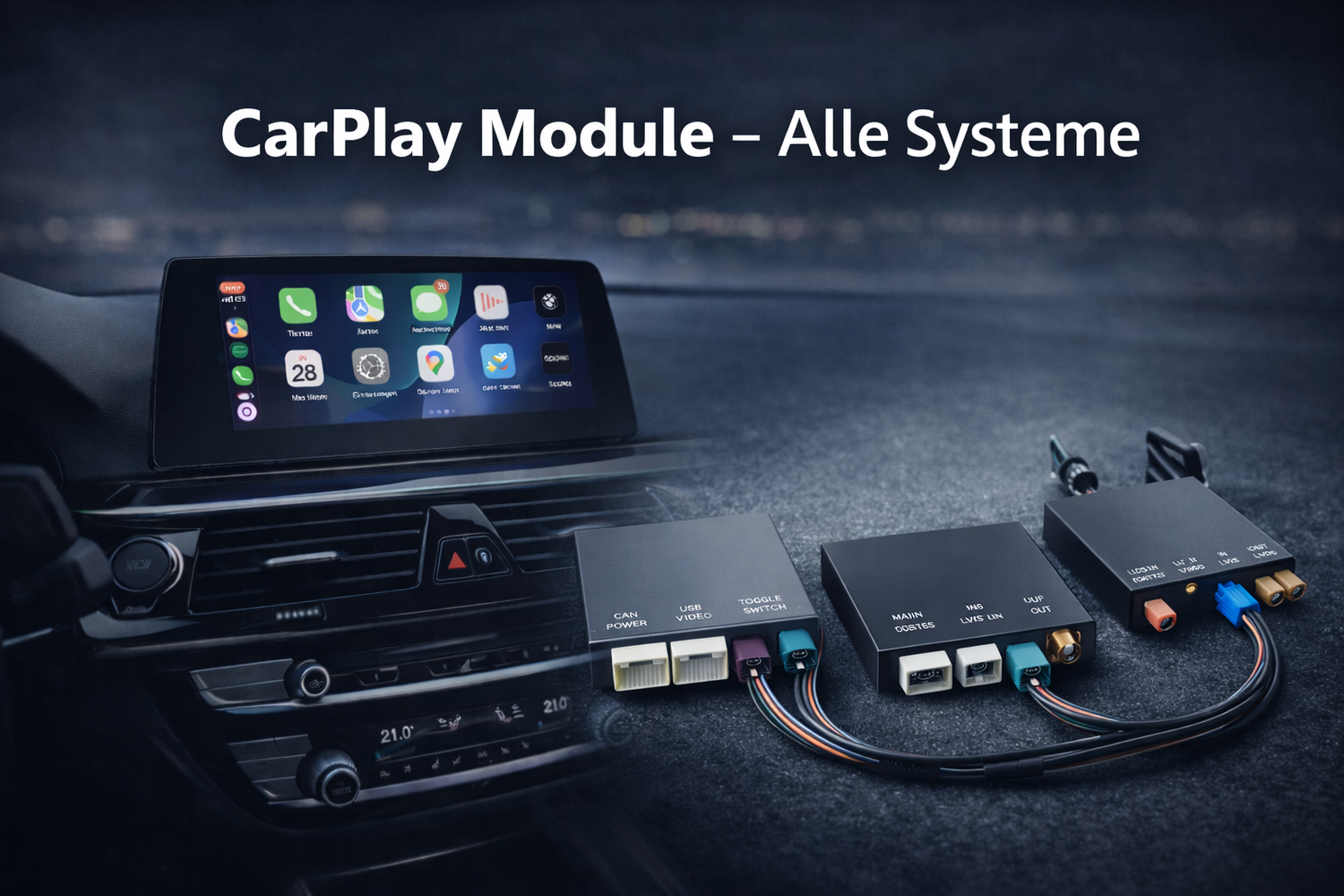 CarPlay Module – Alle Systeme