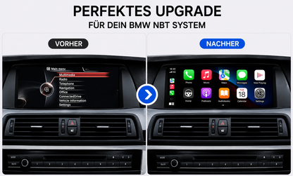 BMW Linux Display NBT  Wireless CarPlay & Android Auto Für F10 F11 (2012-2017)