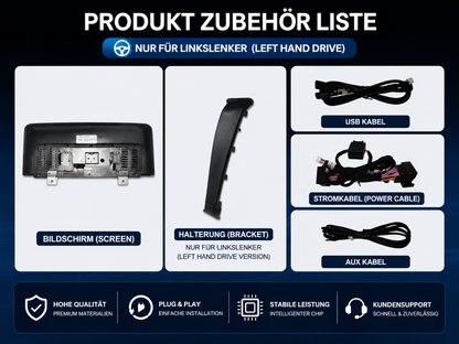 BMW Linux Display NBT  Wireless CarPlay & Android Auto Für F20 F21 F22 F23 (2012-2016)