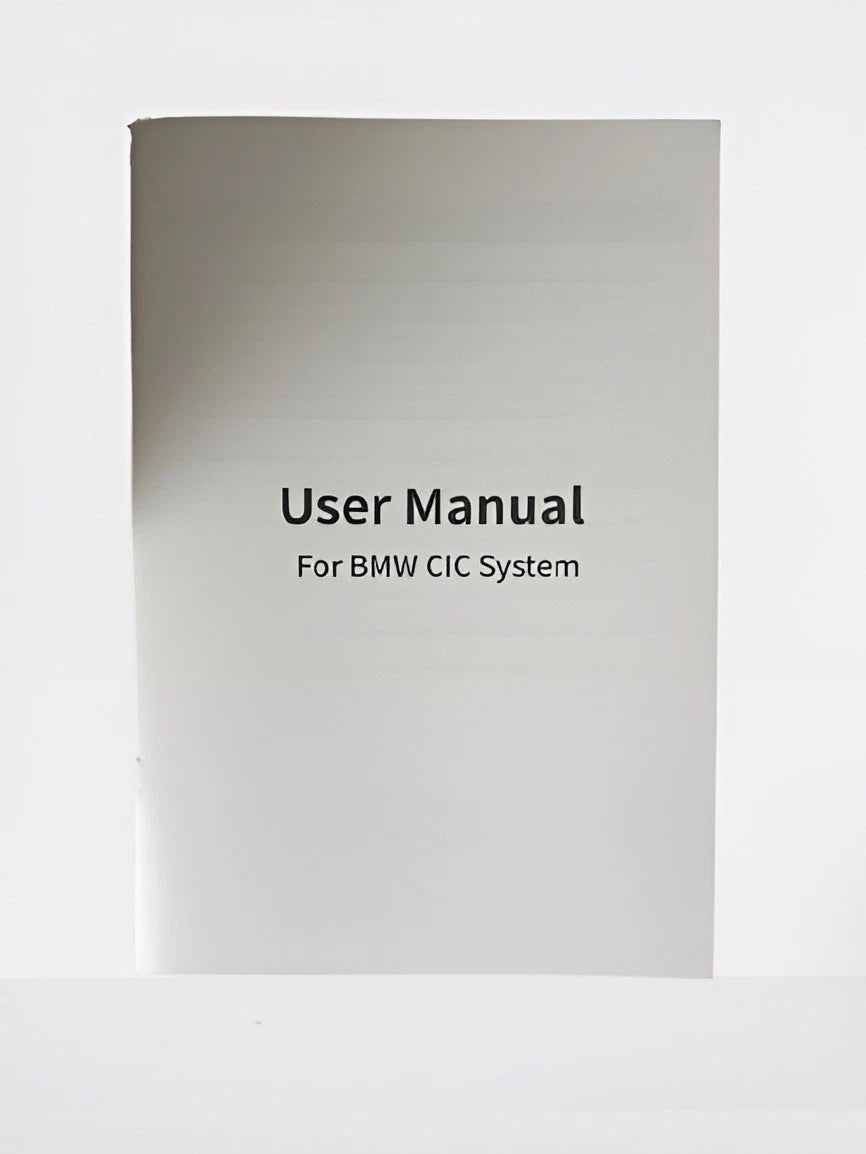 BMW CIC CarPlay Nachrüstung Bedienungsanleitung – Anleitung für Installation & Setup