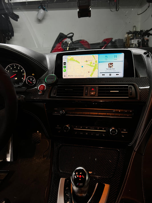 BMW NBT CarPlay Interface – Apple CarPlay Navigation und Musik im BMW Innenraum